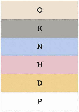 Housse de traversin couleurs pastel